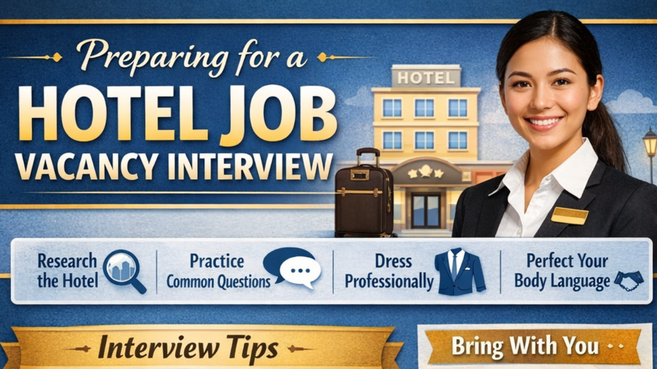 How to Prepare for a Hotel Job Vacancy Interview