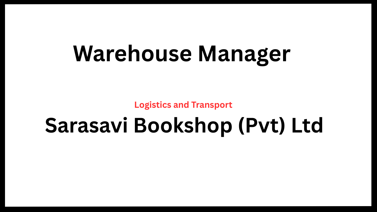 Warehouse Manager